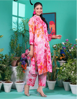 Unstitched 2-Pieces Digital Printed Premium High Quality Lawn |ZSH-1404